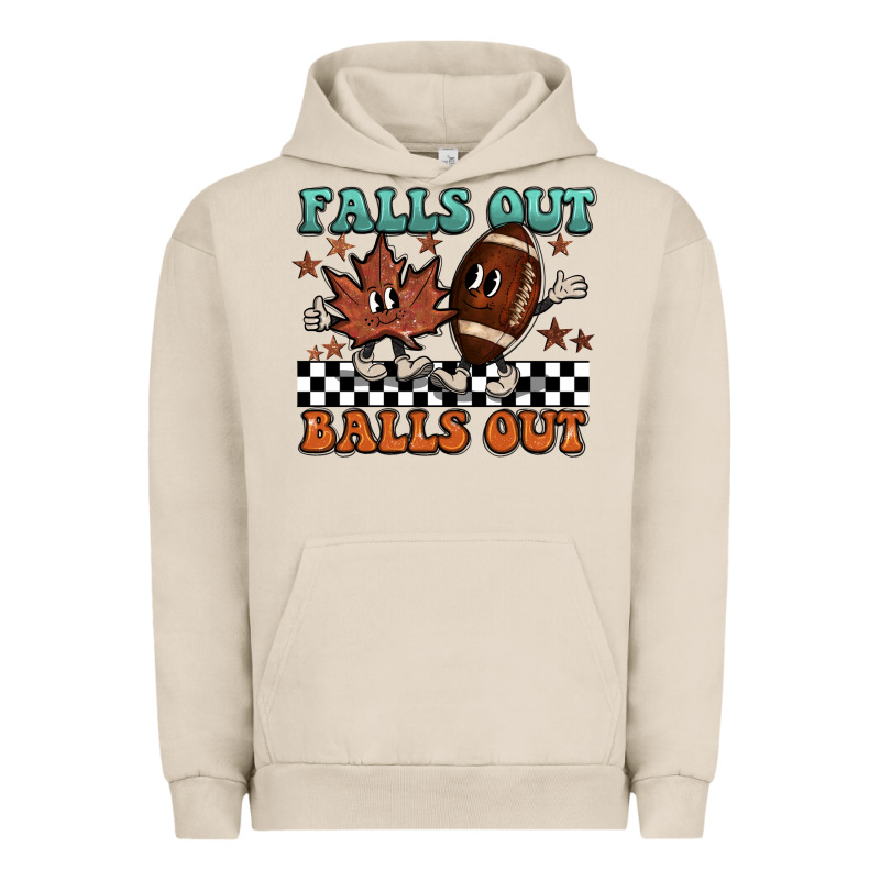 Falls Out Balls Out Urban Hoodie by BarkalooDesign | Teevron