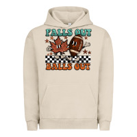 Pigment French Oak falls out balls out Urban Hoodie - BarkalooDesign