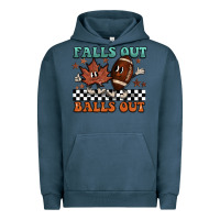 Pigment Midnight Navy falls out balls out Urban Hoodie - BarkalooDesign