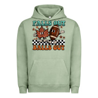 Pigment Oil Green falls out balls out Urban Hoodie - BarkalooDesign