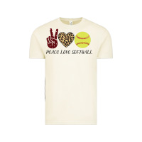 Vintage Arctic Peace Love Softball Vintage Tee - Bettercallsaul