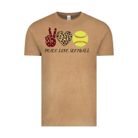 Vintage Camel Peace Love Softball Vintage Tee - Bettercallsaul