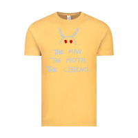 Vintage Mustard The Man The Moth The Legend Mothman Vintage Tee - longCreatives