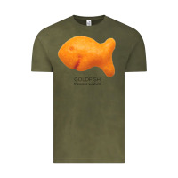 Vintage Olive Scientific Goldfish Vintage Tee - longCreatives