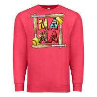 Cardinal softball mama Premium Sweatshirt - CowhideDigitalArt