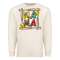 Sandshell softball mama Premium Sweatshirt - CowhideDigitalArt