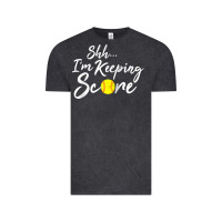 Vintage Black Scorekeeper Softball Team Scorebook Keeper Raglan Baseball Vintage Tee - longCreatives