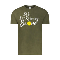 Vintage Olive Scorekeeper Softball Team Scorebook Keeper Raglan Baseball Vintage Tee - longCreatives