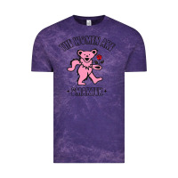 Cloud Purple The Women Are Dancing Bear Smarter Vintage Tee - longCreatives