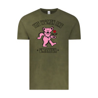 Vintage Olive The Women Are Dancing Bear Smarter Vintage Tee - longCreatives