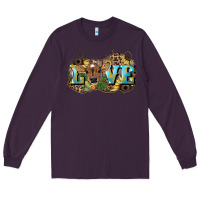 Plum Love baby Cow Long Sleeve Tee - HowdyJamesFarm