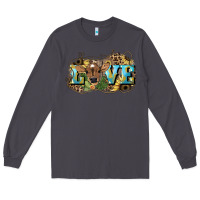 Smoke Love baby Cow Long Sleeve Tee - HowdyJamesFarm