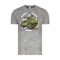 Cloud Rock Sherman M4A1 WWII Army Tank History Vintage Vintage Tee - longCreatives