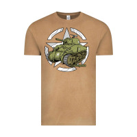 Vintage Camel Sherman M4A1 WWII Army Tank History Vintage Vintage Tee - longCreatives