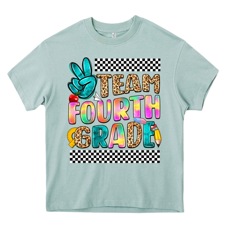 Team Fourth Grade Heavy Core Tee by NancyCooperArtShop | Teevron