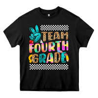 Black team fourth grade Heavy Core Tee - NancyCooperArtShop