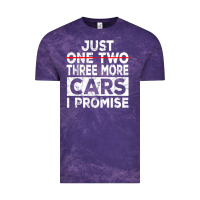 Cloud Purple Just One More Car I Promise Mechanic Gift Car Lover Garage Vintage Tee - longCreatives