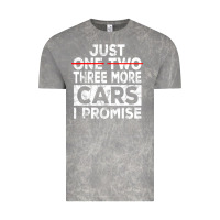 Cloud Rock Just One More Car I Promise Mechanic Gift Car Lover Garage Vintage Tee - longCreatives