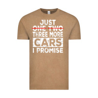 Vintage Coffee Just One More Car I Promise Mechanic Gift Car Lover Garage Vintage Tee - longCreatives