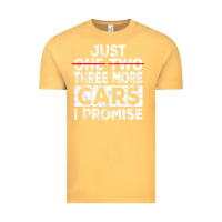 Vintage Mustard Just One More Car I Promise Mechanic Gift Car Lover Garage Vintage Tee - longCreatives