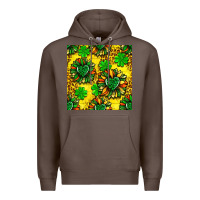 Coffee St. Patrick's sunflower seamless pattern Premium Hoodie - BundleAndBundleShop