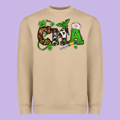 St. Patrick's Day Cma Heavyweight Sweatshirt Designed By Oliviacreatesart