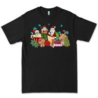Black santa coffee Premium Tee - MaliasSmallBusiness
