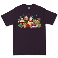 Plum santa coffee Premium Tee - MaliasSmallBusiness