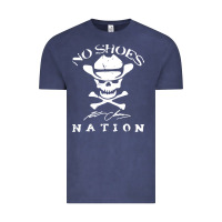 Vintage Denim kenny chesney, no shoes nation vintage Vintage Tee - longCreatives