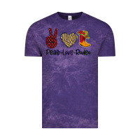 Cloud Purple Peace Love Rodeo Vintage Tee - Bettercallsaul