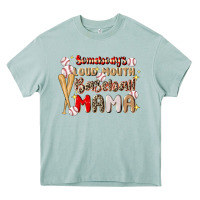 Arona somebody's loud mouth baseball Heavy Core Tee - JahusDesignShop