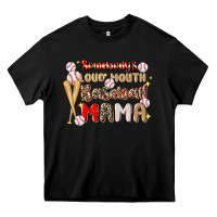 Black somebody's loud mouth baseball Heavy Core Tee - JahusDesignShop