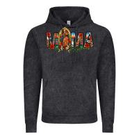Vintage Black Our Lady of Guadalupe Mama Vintage Hoodie - texasbilliewilder