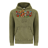 Vintage Olive Our Lady of Guadalupe Mama Vintage Hoodie - texasbilliewilder