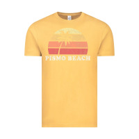 Vintage Mustard Pismo Beach CA Vintage 70s Retro Throwback Design Vintage Tee - longCreatives