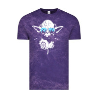 Cloud Purple DJ Yoda Vintage Tee - longCreatives