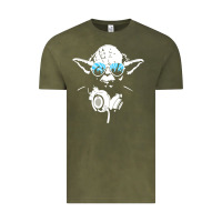 Vintage Olive DJ Yoda Vintage Tee - longCreatives