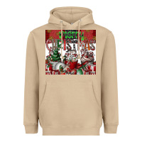 Mushroom merry Christmas Heavyweight Hoodie - CowhideDigitalArt