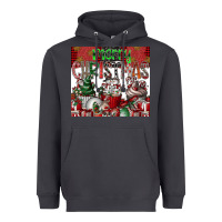Smoke merry Christmas Heavyweight Hoodie - CowhideDigitalArt