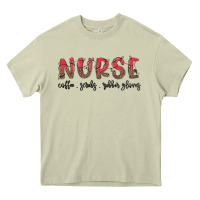 Christmas Nurse Heavy Core Tee | Teevron