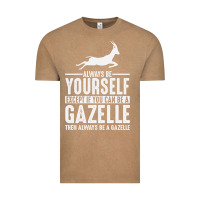 Vintage Coffee Gazelle Gift Lover Vintage Tee - longCreatives