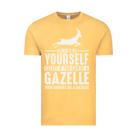 Vintage Mustard Gazelle Gift Lover Vintage Tee - longCreatives