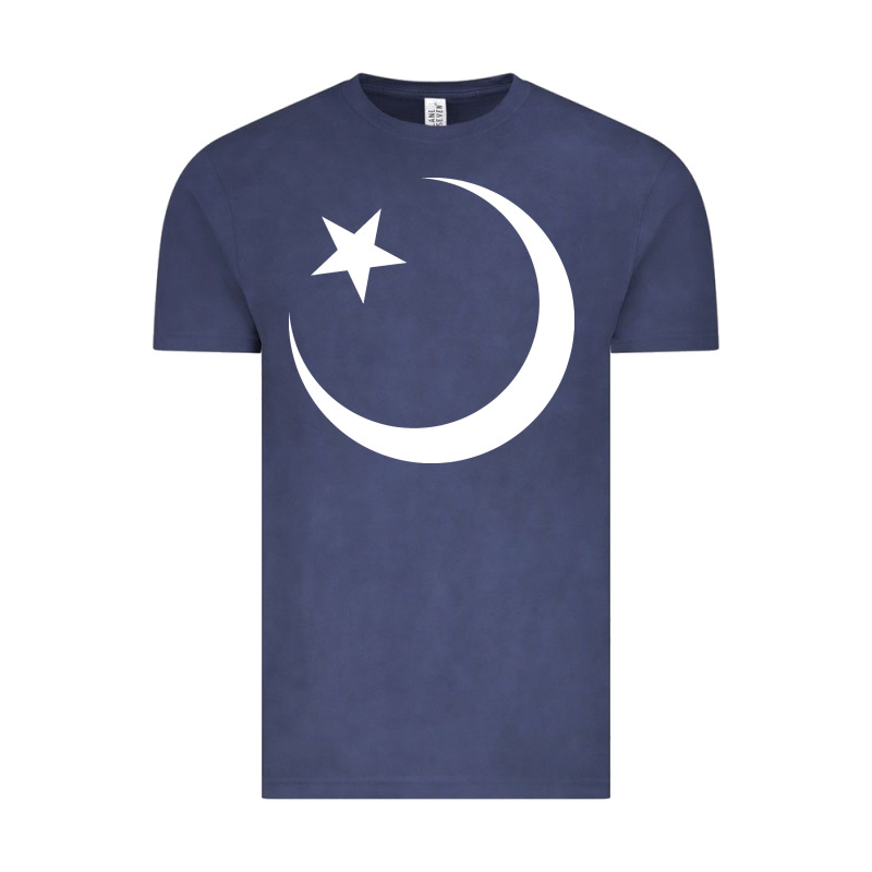 Islam Symbol Design White Vintage Tee by longCreatives | Teevron