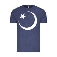 Vintage Denim Islam Symbol Design white Vintage Tee - longCreatives
