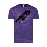 Cloud Purple Gears of war lancer Vintage Tee - longCreatives