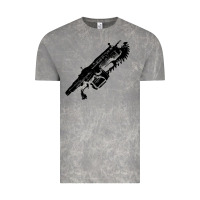 Cloud Rock Gears of war lancer Vintage Tee - longCreatives