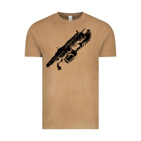 Vintage Camel Gears of war lancer Vintage Tee - longCreatives