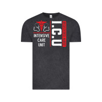 Vintage Black ICU Registered Nurse Medical Intensive Care Unit Vintage Tee - longCreatives
