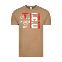 Vintage Coffee ICU Registered Nurse Medical Intensive Care Unit Vintage Tee - longCreatives