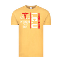 Vintage Mustard ICU Registered Nurse Medical Intensive Care Unit Vintage Tee - longCreatives